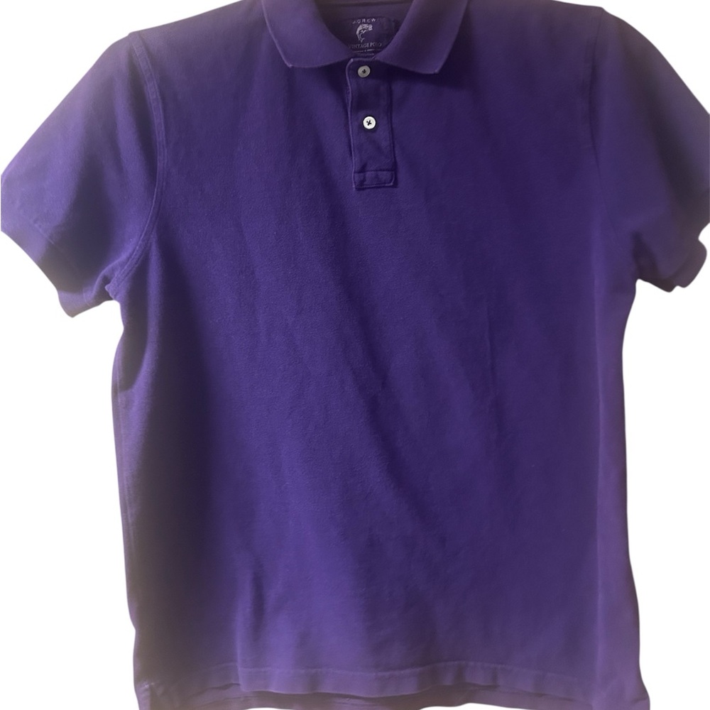 Men’s J. Crew Purple Vintage Polo Shirt